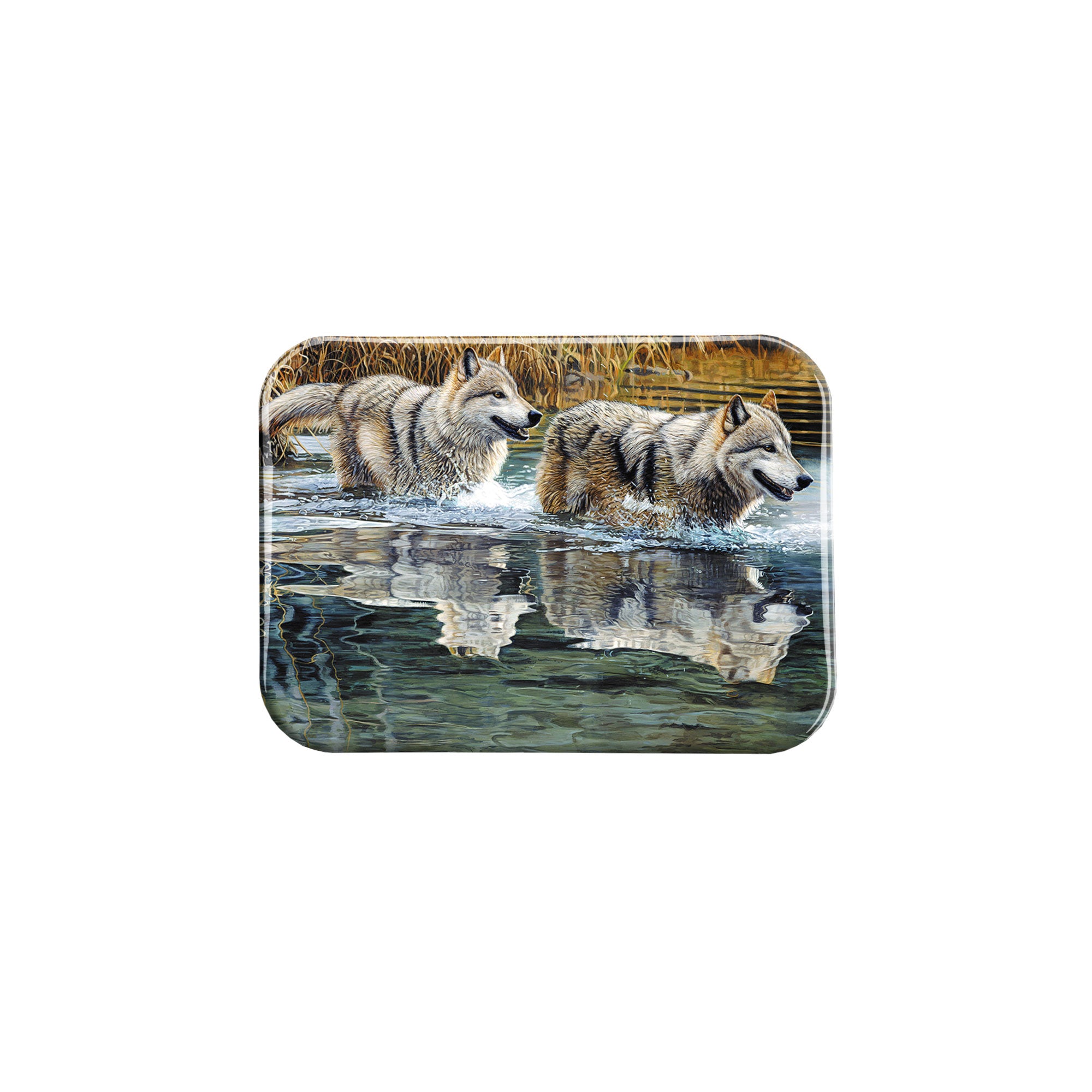 "The Crossing" - 2.5" X 3.5" Rectangle Fridge Magnets