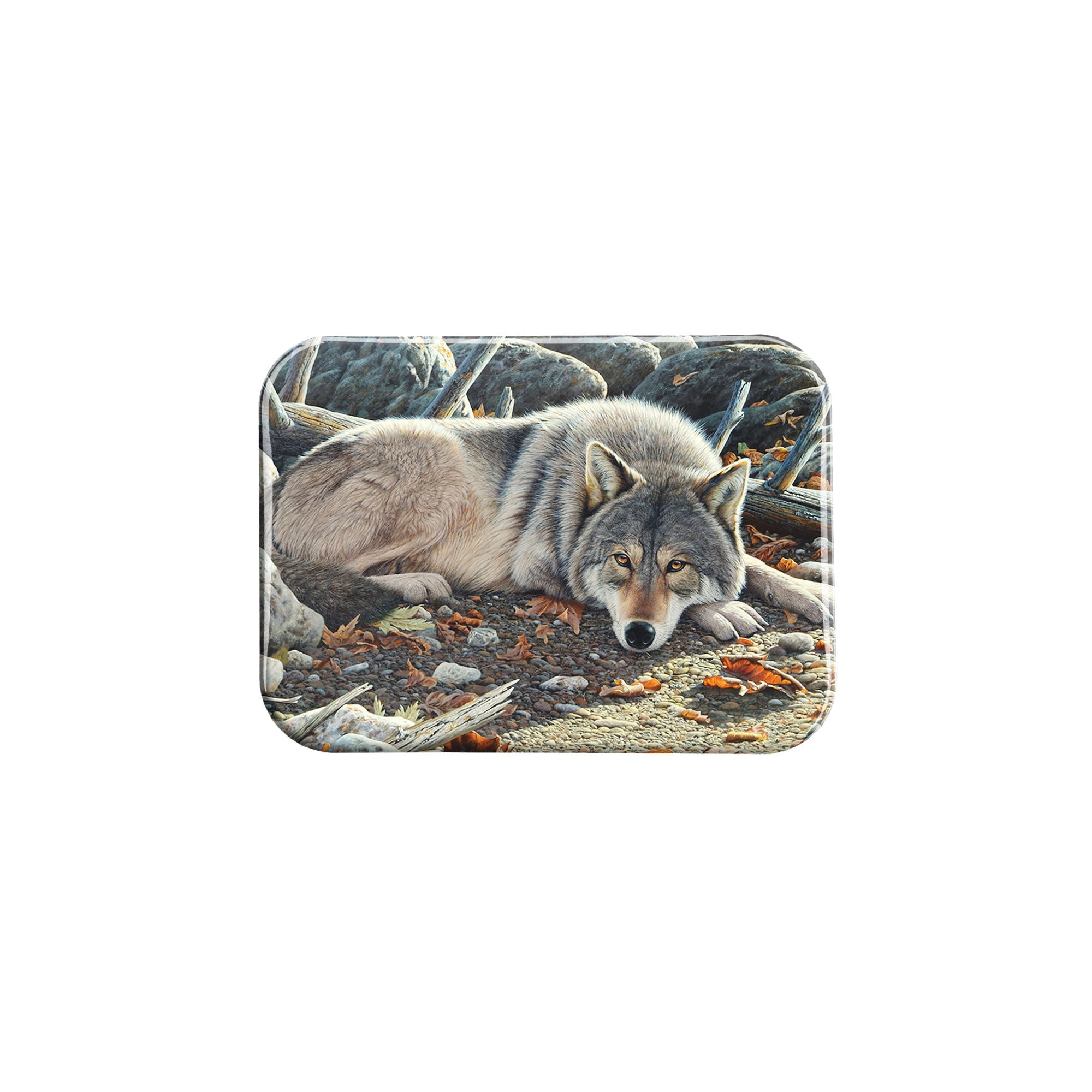 "Restful" - 2.5" X 3.5" Rectangle Fridge Magnets