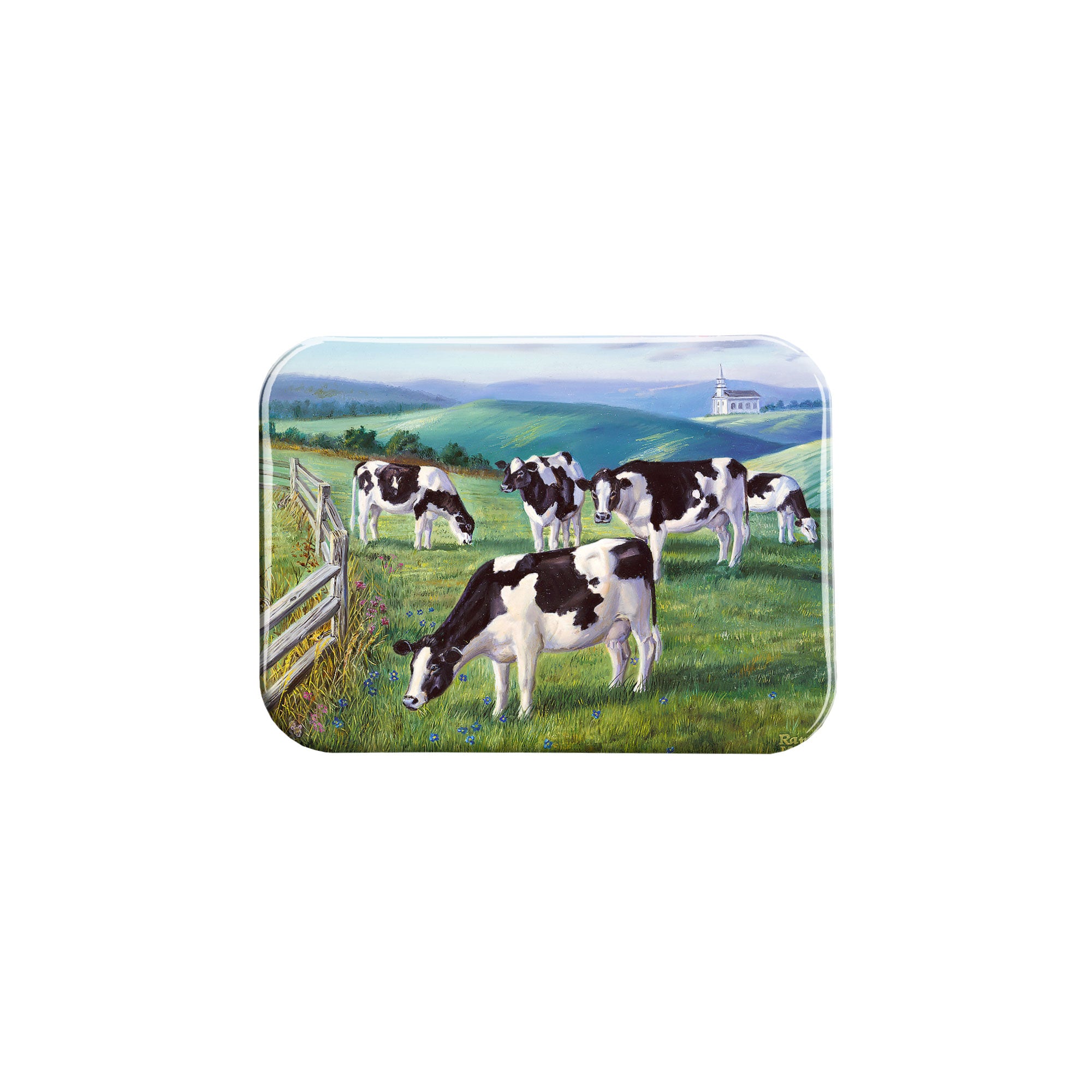 "Amazing Grazing" - 2.5" X 3.5" Rectangle Fridge Magnets