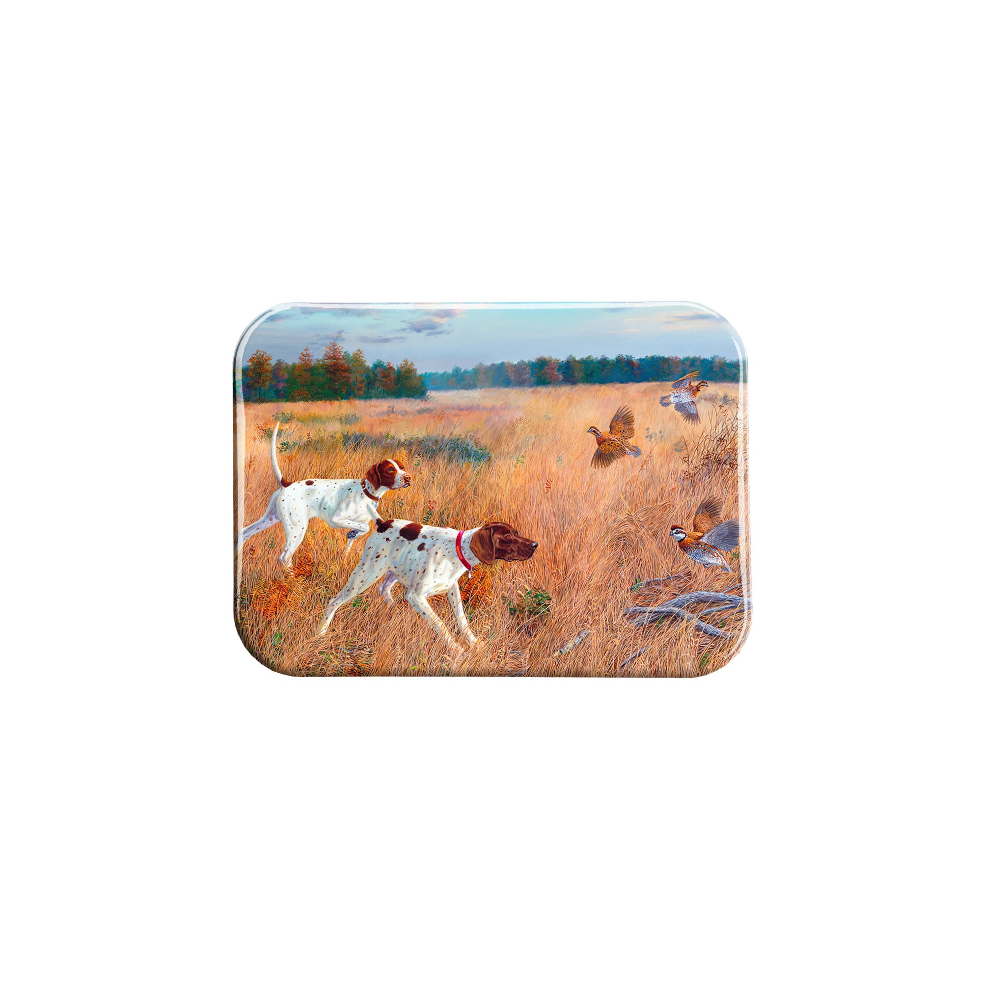 "A Huntin We Will Go" - 2.5" X 3.5" Rectangle Fridge Magnets