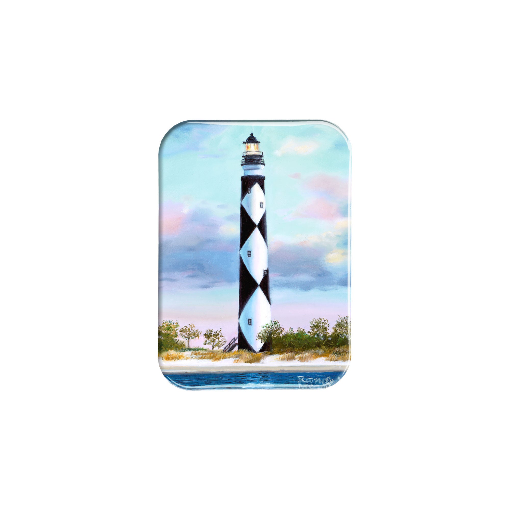 "Cape Lookout" - 2.5" X 3.5" Rectangle Fridge Magnets