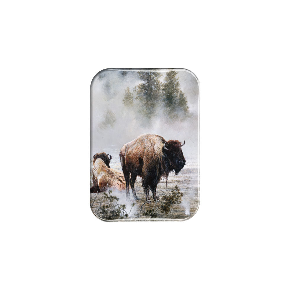 "Bison" - 2.5" X 3.5" Rectangle Fridge Magnets