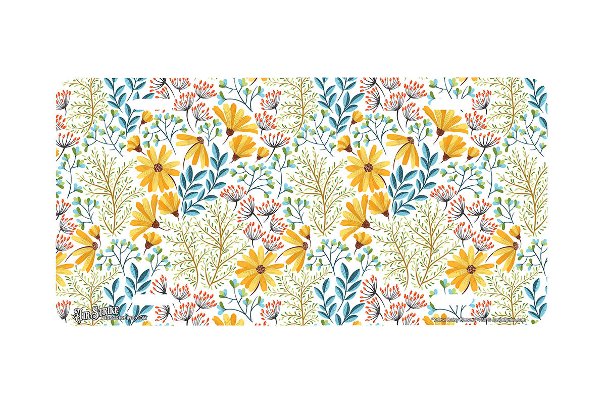 "Yellow Daisy" - Decorative License Plate