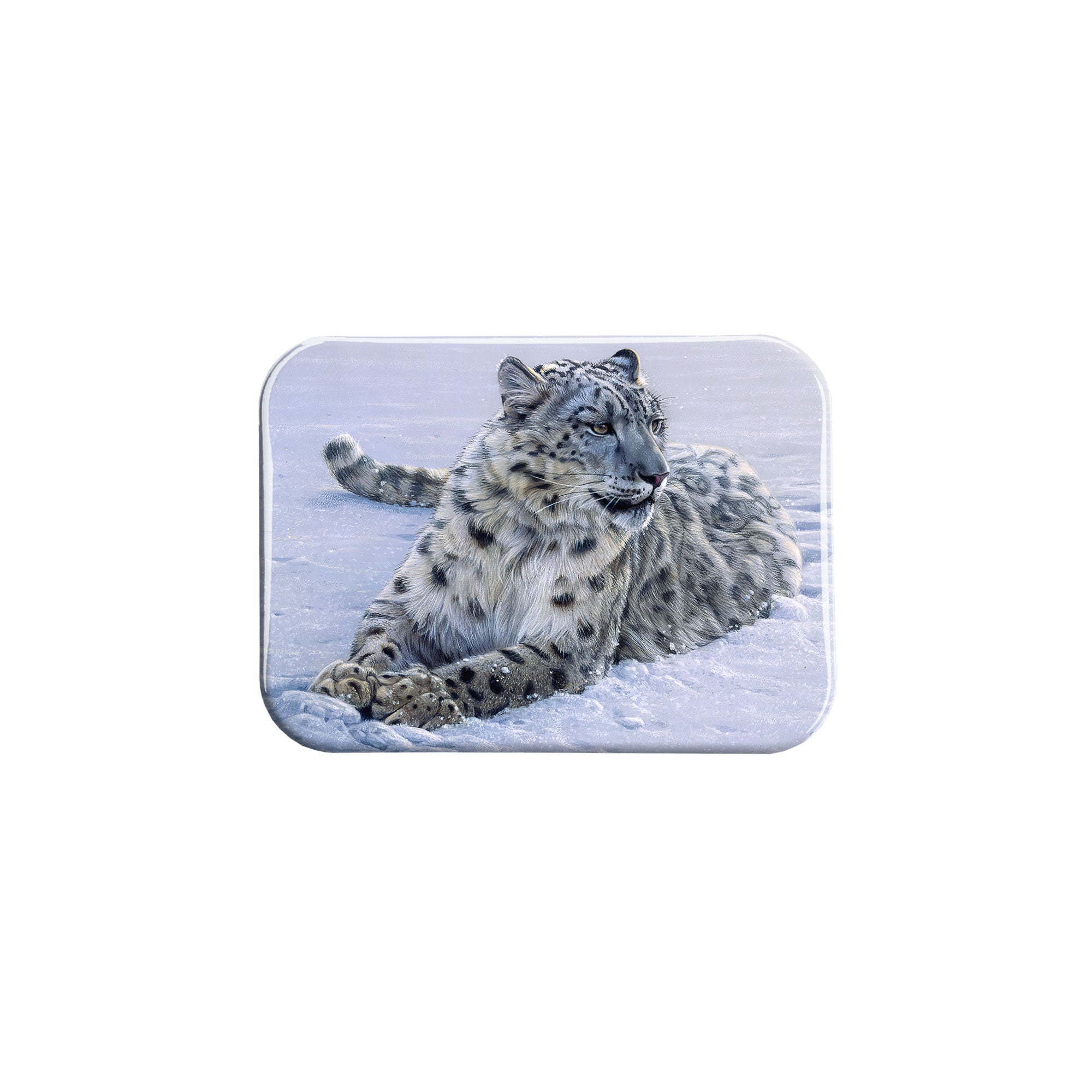 "Snowy Repose" - 2.5" X 3.5" Rectangle Fridge Magnets