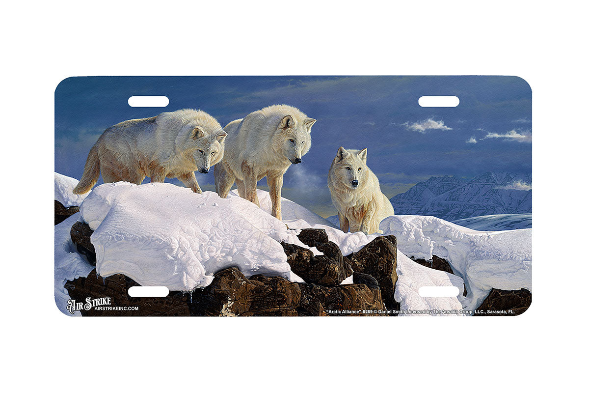 "Arctic Alliance" - Decorative License Plate