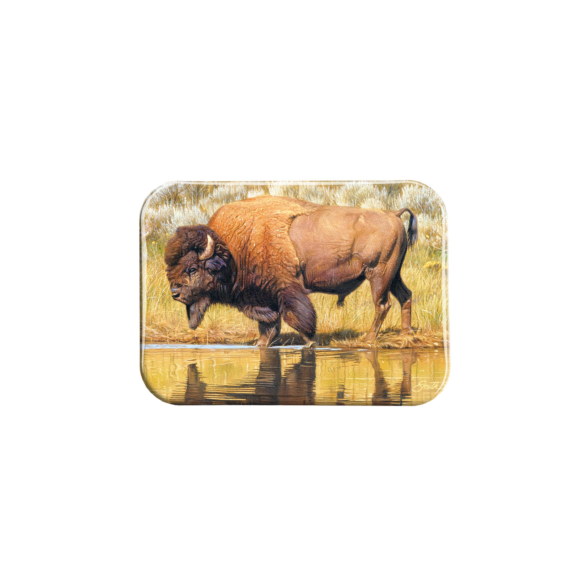 "Riparian Retreat" - 2.5" X 3.5" Rectangle Fridge Magnets