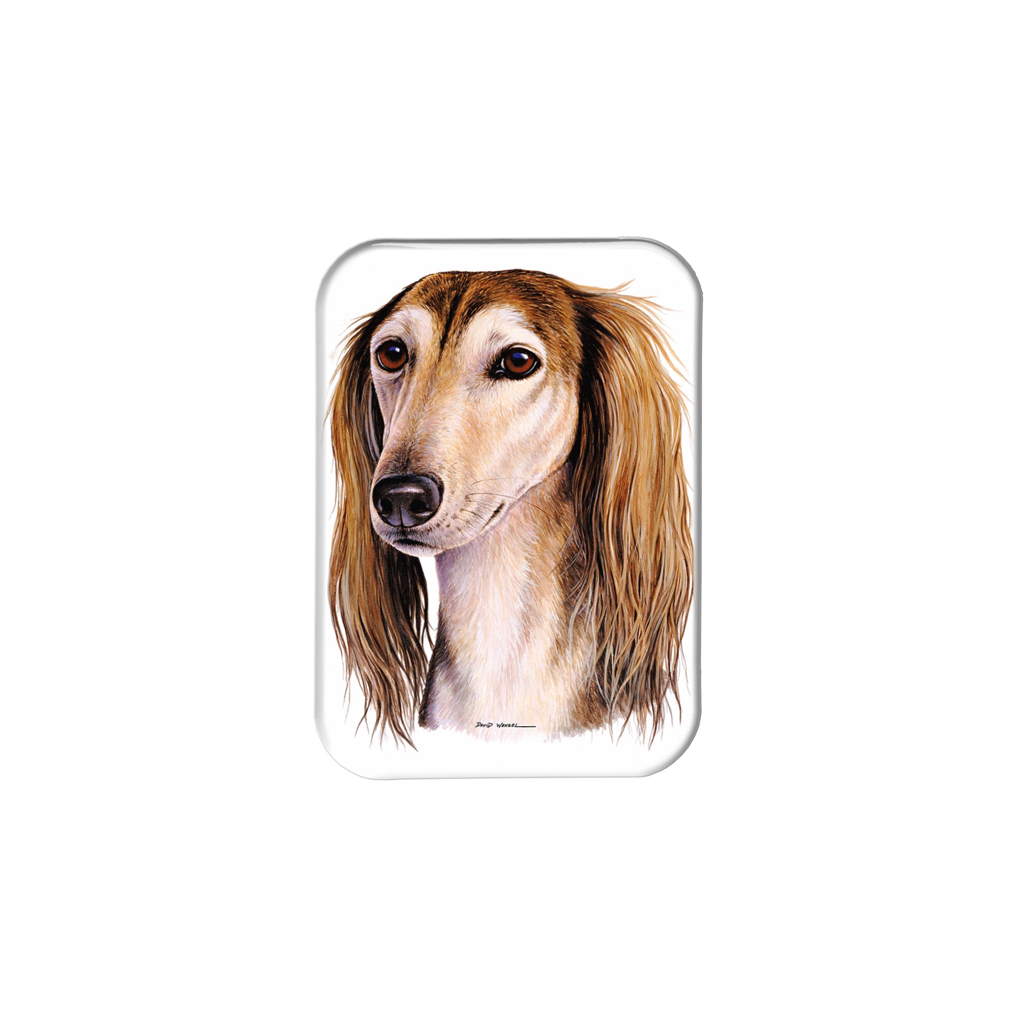 "Saluki" - 2.5" X 3.5" Rectangle Fridge Magnets