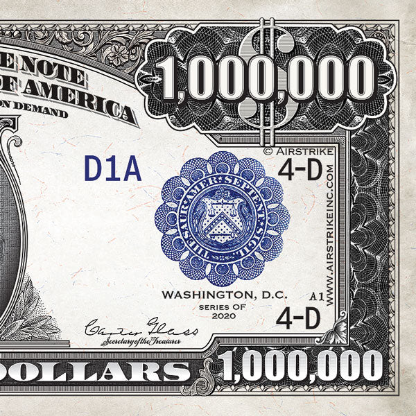 Million Dollar Bill - Gospel Tract for Christians